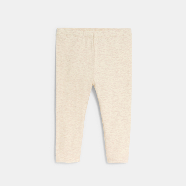 فستان طفلة رضيعة مبطن عليه صورة ورود وبنطلون ليجينز أخضر